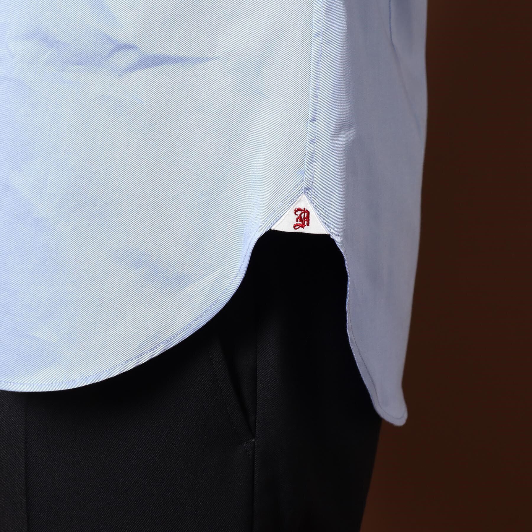 DRESSTERIOR「100／2 ワイドカラーシャツ」|シャツ・ブラウス|