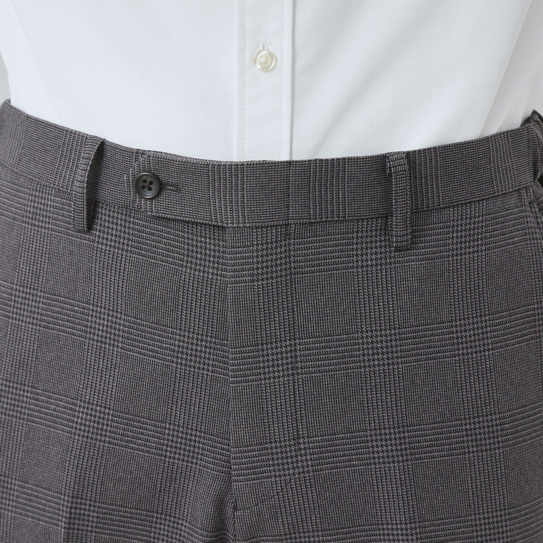 THE SHOP TK「【セットアップ可/防シワ/洗濯機OK】AVANT WOOLYグレンチェックスラックス」|その他|