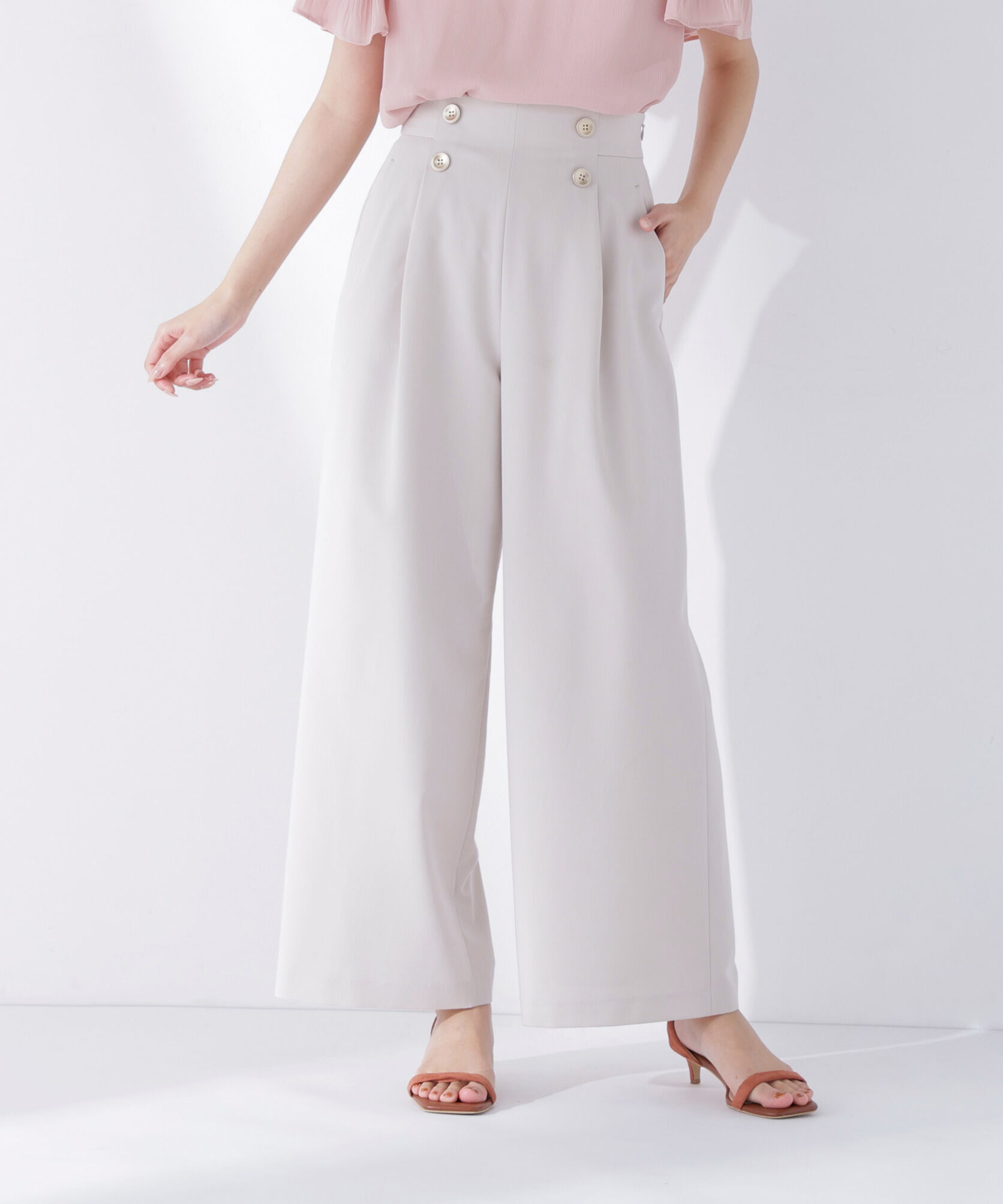  「ハイウエストマリンパンツ」|その他|