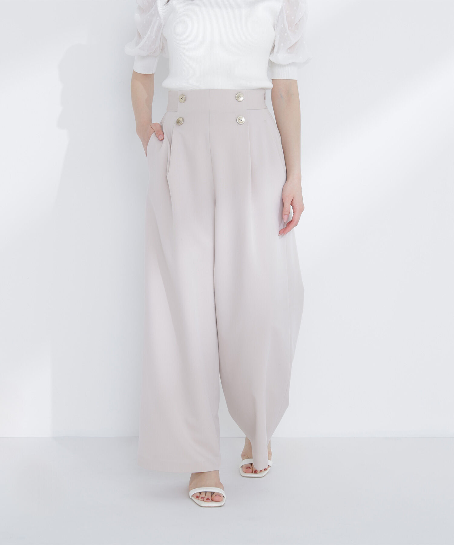  「ハイウエストマリンパンツ」|その他|