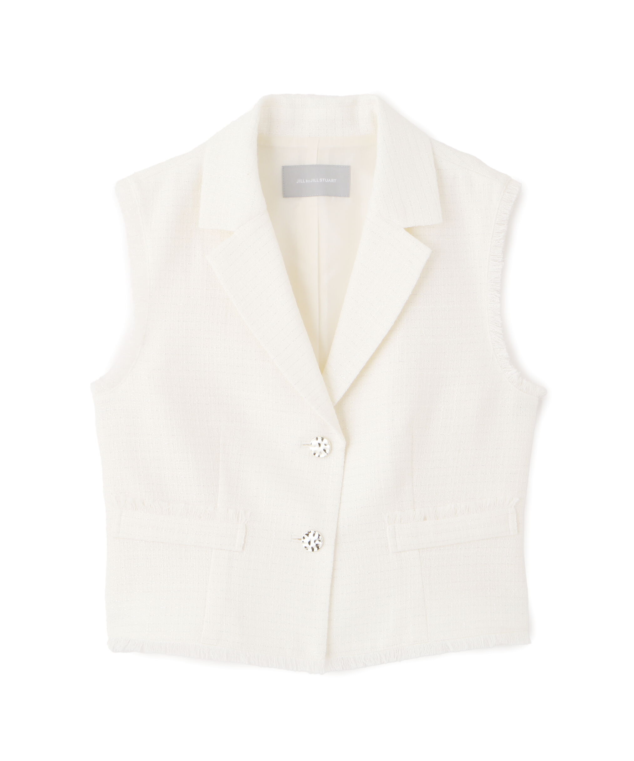  「ショート丈テーラードジレ」|その他|