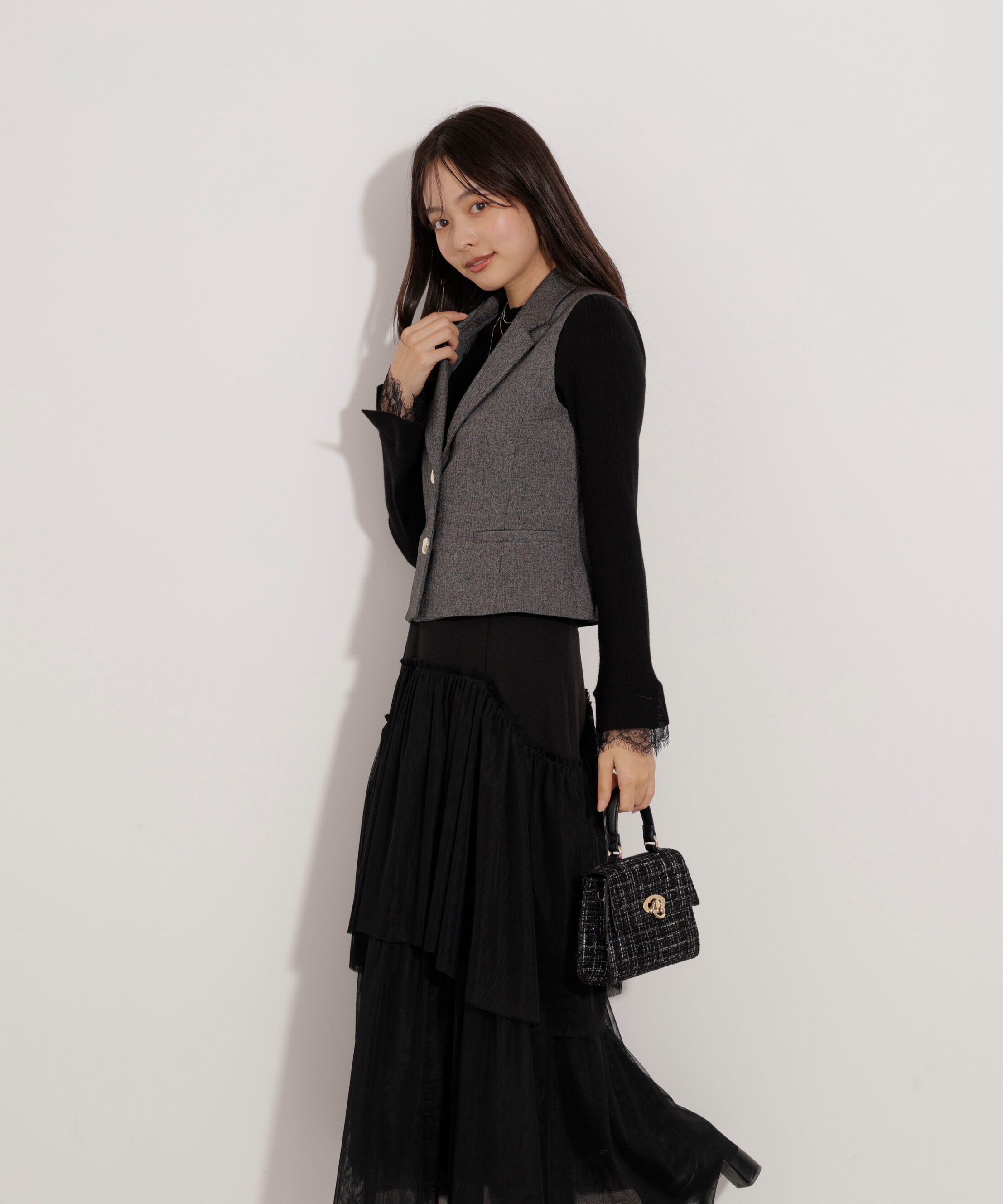 PROPORTION BODY DRESSING「テーラードジレセットアップ」|ワンピース|