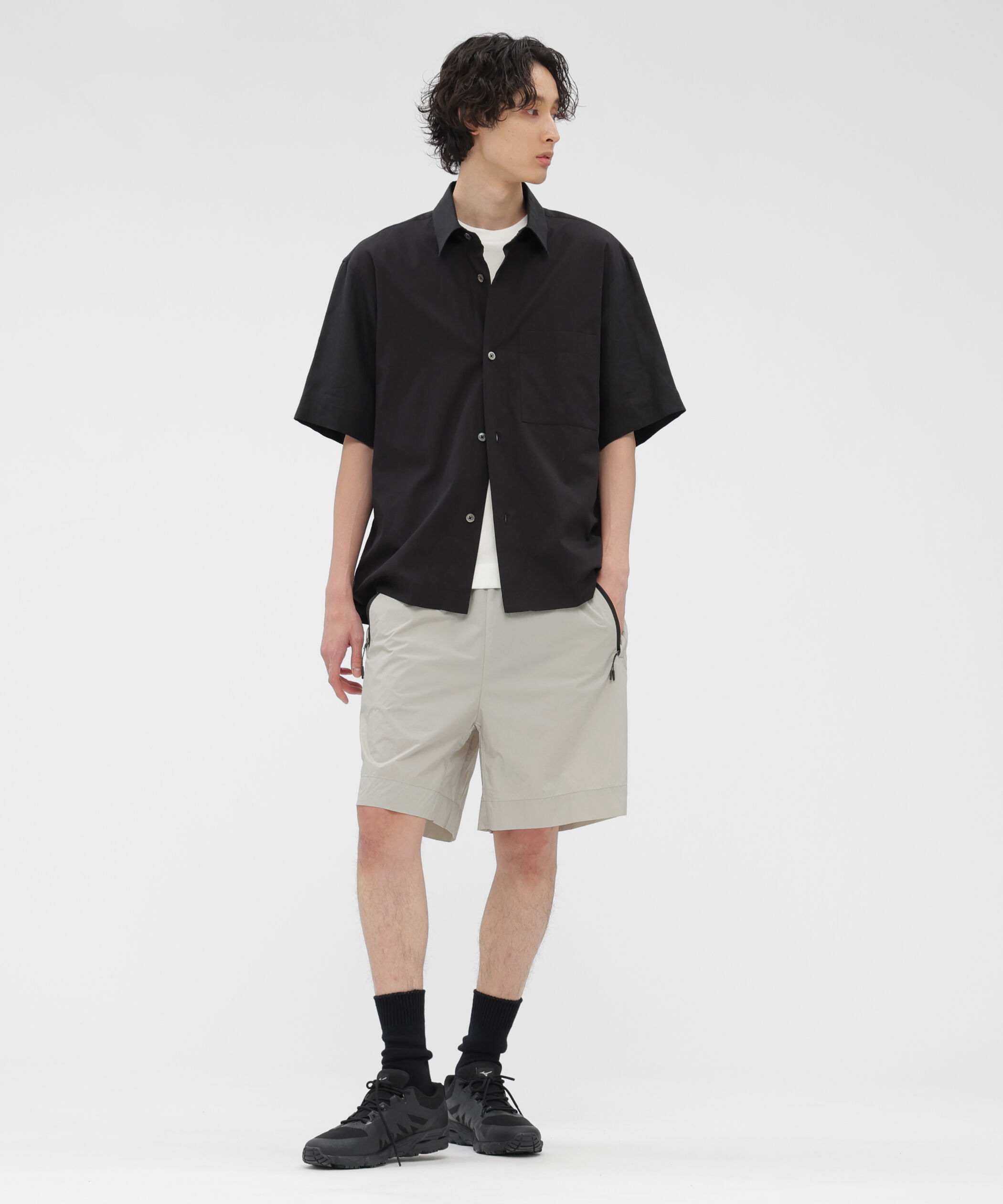 MARGARET HOWELL「FINE DENSE COTTON JERSEY TOP」|Tシャツ・カットソー|