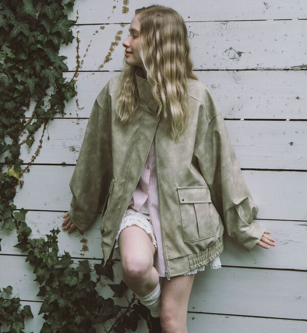 archives「２ｗａｙアソートミドルブルゾン」|テーラードジャケット|