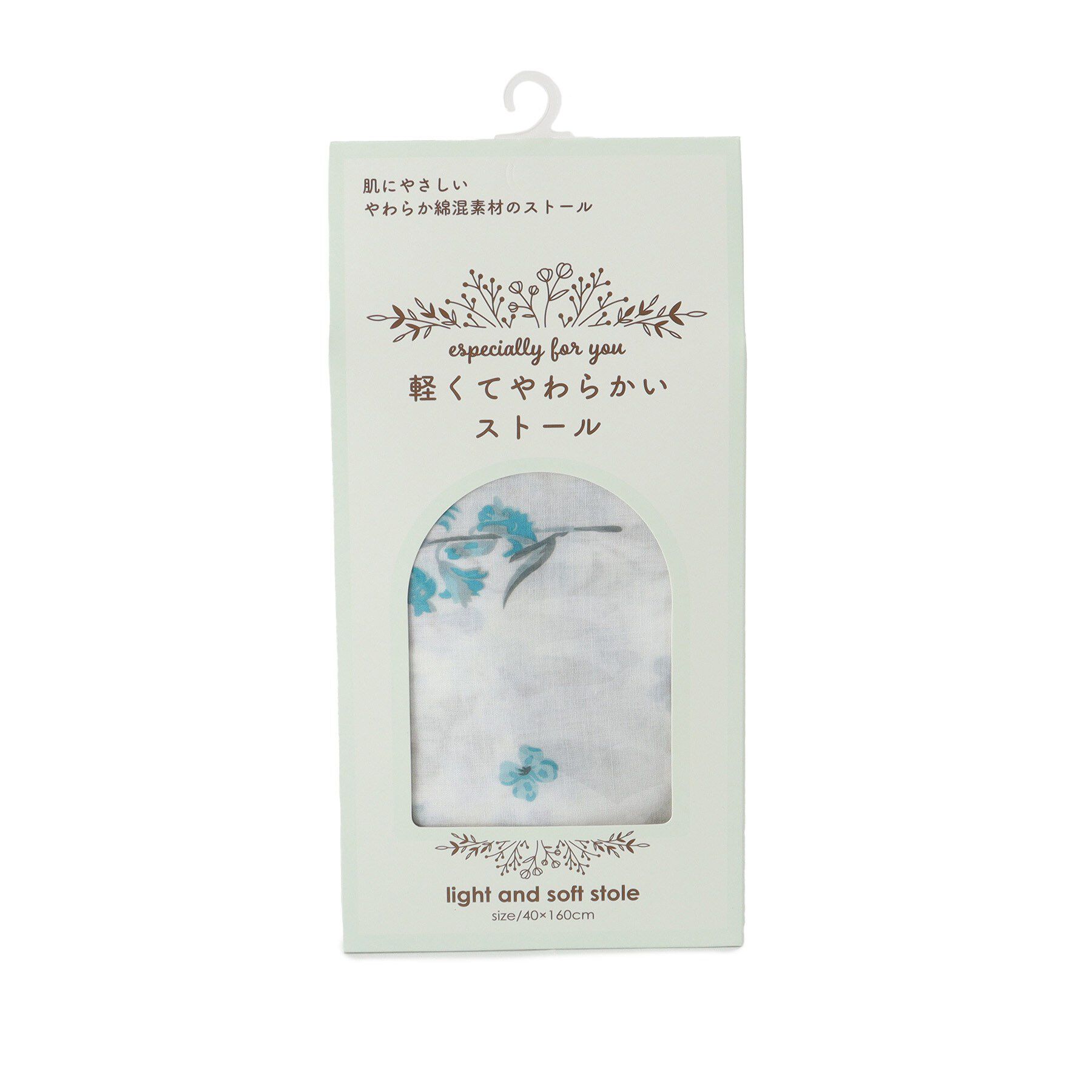 ITS&rsquo;DEMO「【母の日】箱入りグラデフラワーストール」|ストール|