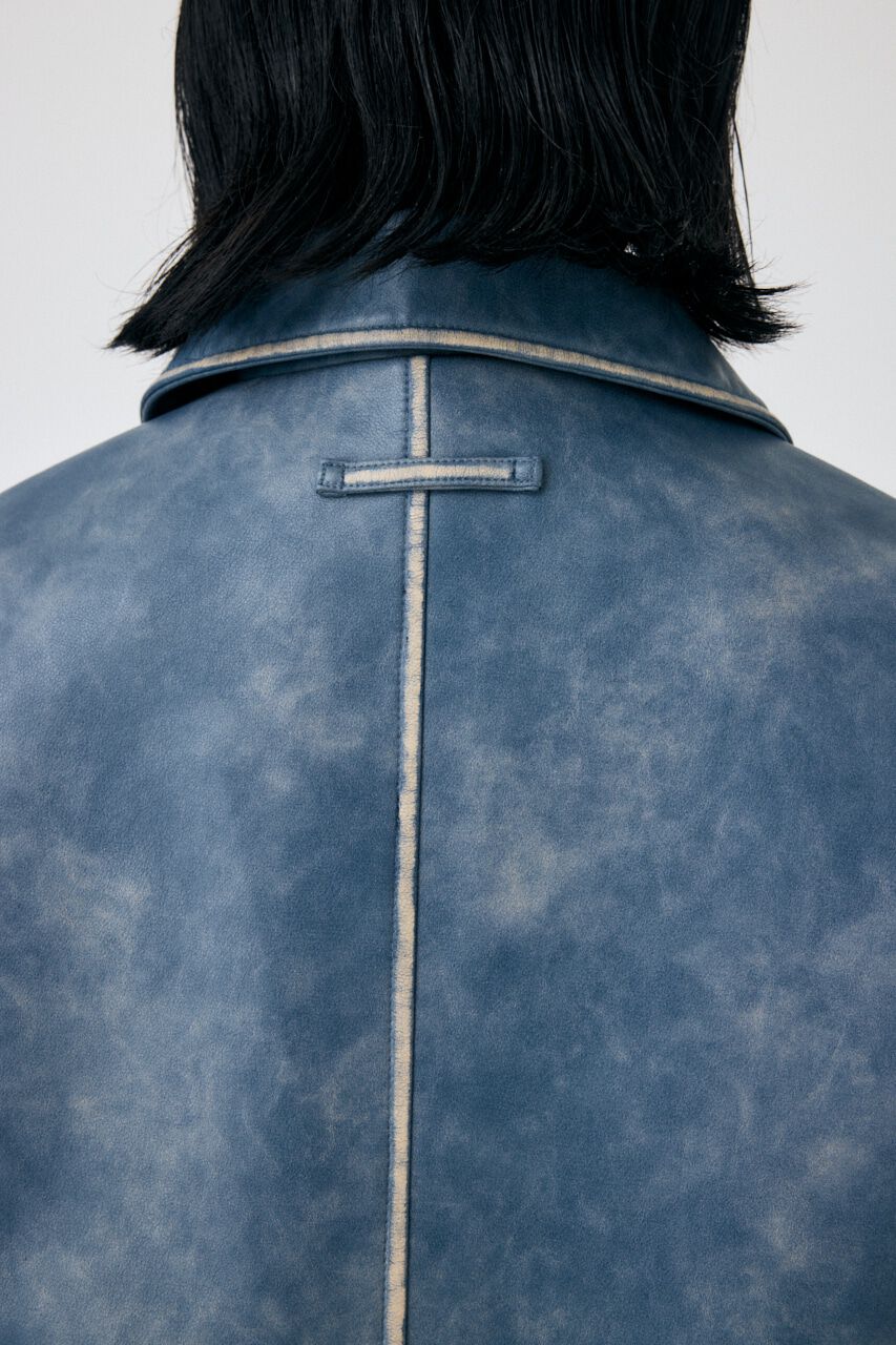 MOUSSY「FAUX LEATHER MINIMAL ジャケット」|その他|