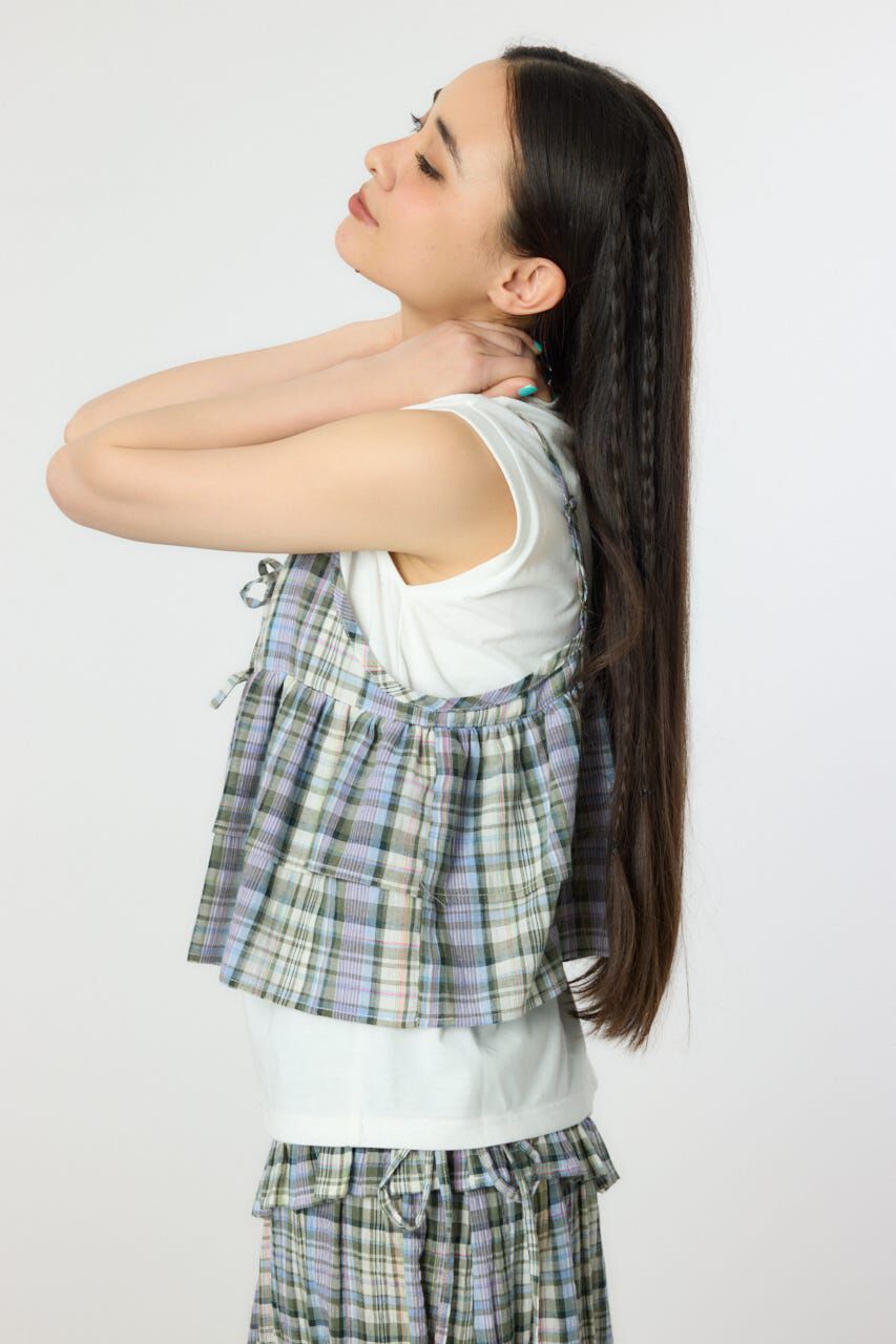 RODEO CROWNS「サマーチェックマルチウェイキャミソール」|キャミソール|