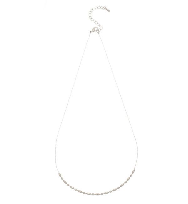 RESEXXY「シャイニーチェーンメタルボールネックレス」|ネックレス|