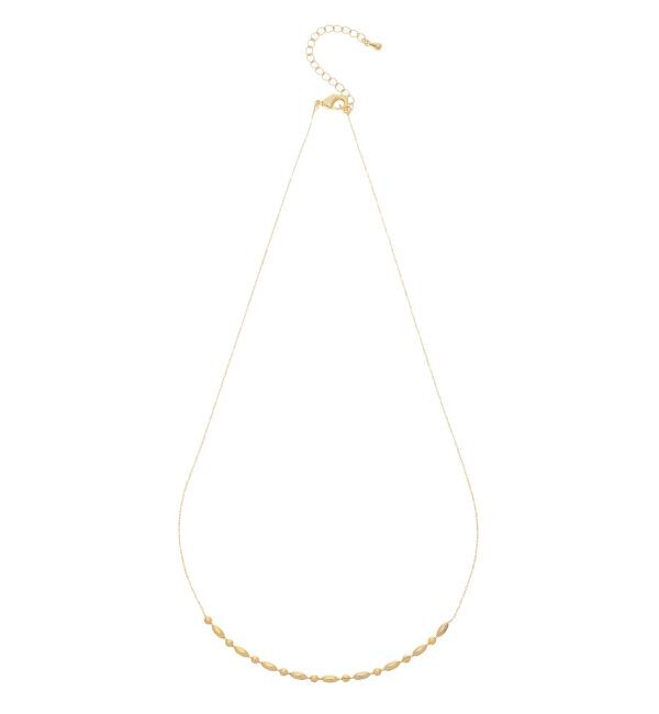 RESEXXY「シャイニーチェーンメタルボールネックレス」|ネックレス|