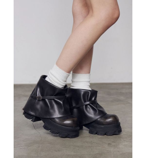 EMODA「カバールーズローブーツ」|ショートブーツ|