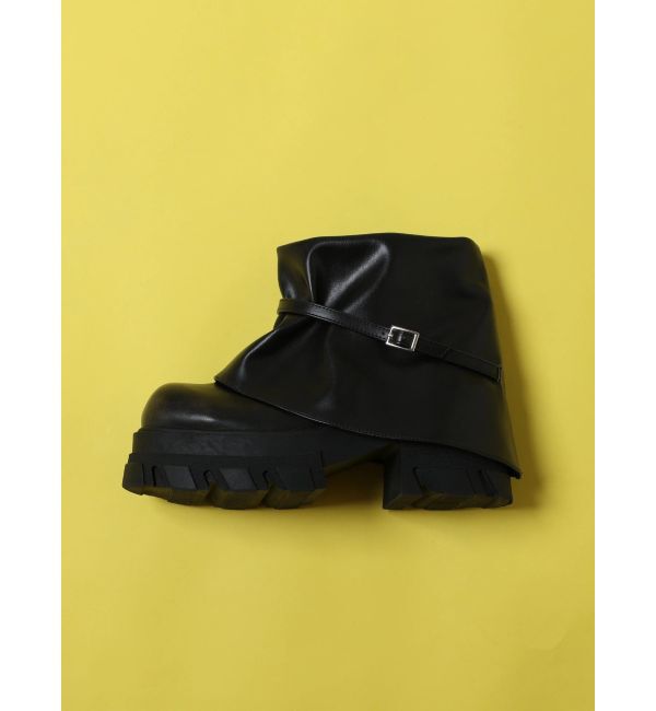 EMODA「カバールーズローブーツ」|ショートブーツ|ブラック