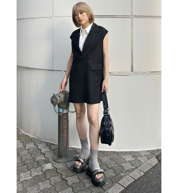 MURUA「エアプラットフォームソックサンダル」|サンダル|