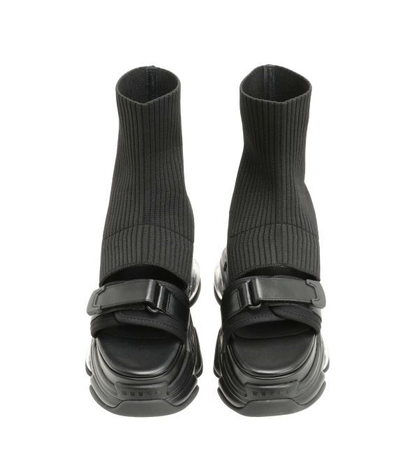 MURUA「エアプラットフォームソックサンダル」|サンダル|