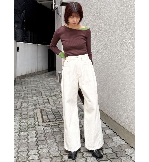 MURUA「スクエアポインテッドミュール」|パンプス|