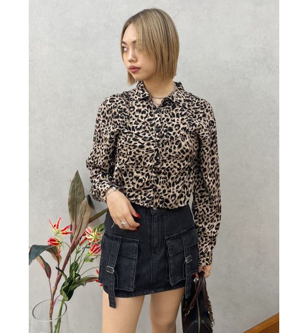 EVRIS「ビスチェSETアニマルショートシャツ」|シャツ・ブラウス|