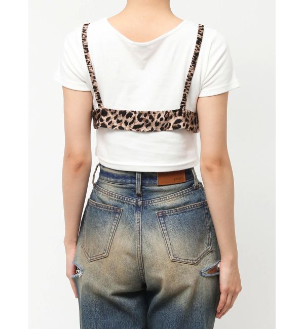 EVRIS「ビスチェSETアニマルショートシャツ」|シャツ・ブラウス|