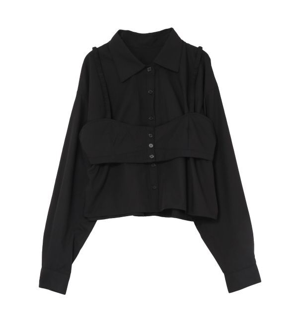 EVRIS「ビスチェSETアニマルショートシャツ」|シャツ・ブラウス|