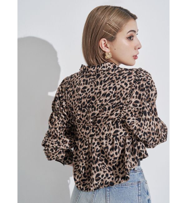 EVRIS「ビスチェSETアニマルショートシャツ」|シャツ・ブラウス|