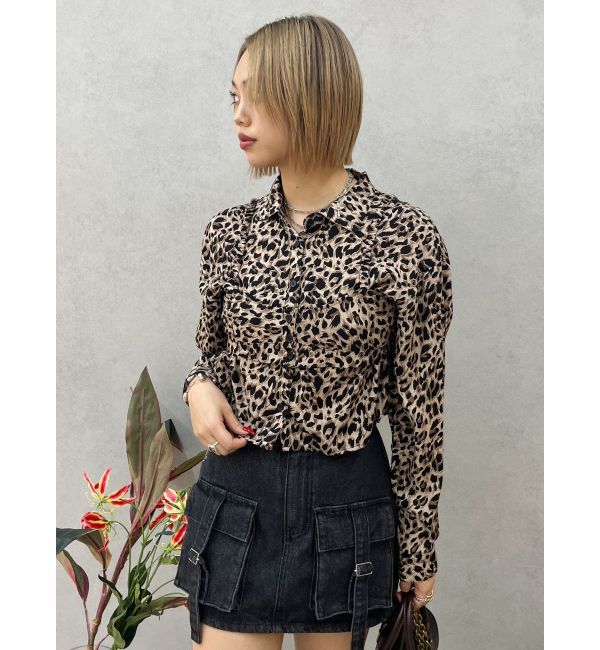 EVRIS「ビスチェSETアニマルショートシャツ」|シャツ・ブラウス|ミックス