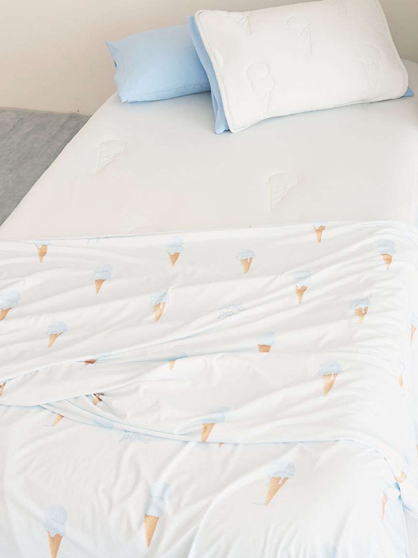 gelato pique Sleep「【Sleep】【接触冷感】アイス柄   リバーシブルケット」|その他|