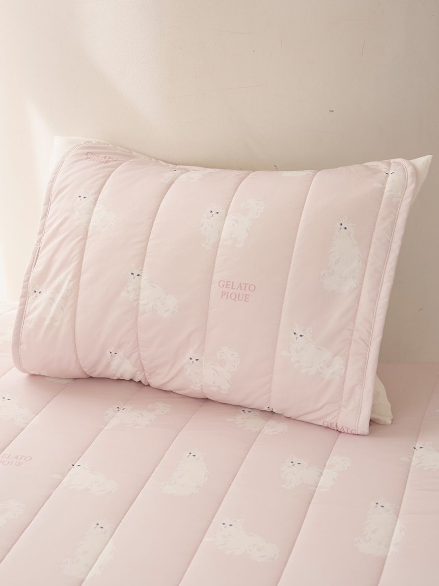 gelato pique Sleep「【Sleep】【接触冷感】CAT柄ピローパッド」|その他|