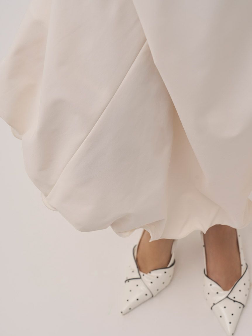 SNIDEL「ツイストリボンパンプス」|パンプス|