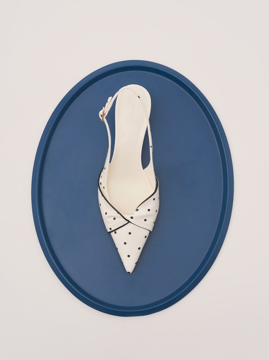 SNIDEL「ツイストリボンパンプス」|パンプス|