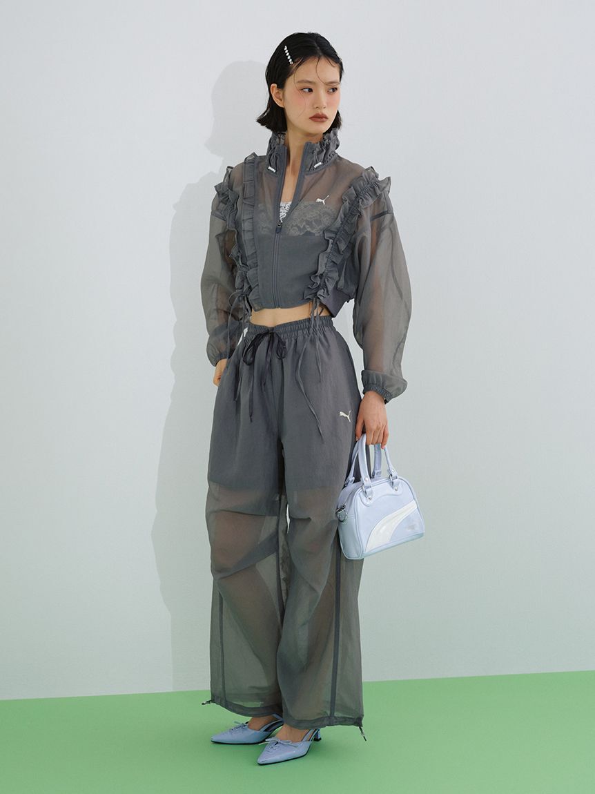 LILY BROWN Lingerie「【LILY BROWN Lingerie】バックシャンサテンストラップレスブラ」|インナー|