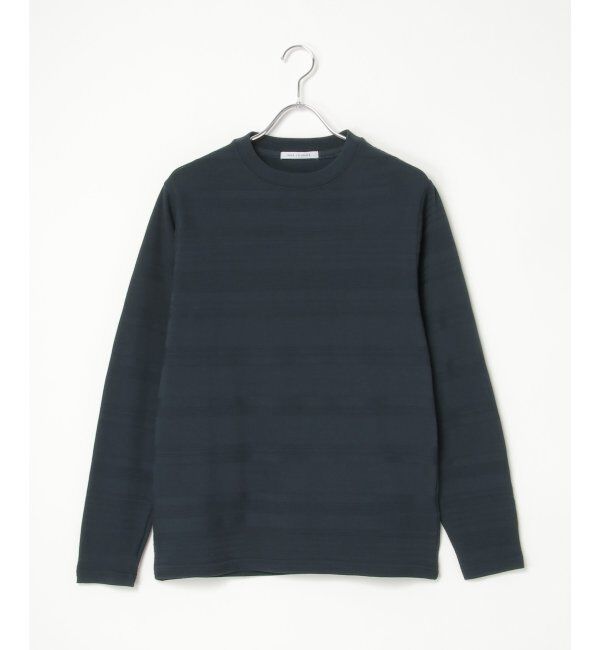 IKKA LOUNGE「ランダムリップルボーダーロンT」|Tシャツ・カットソー|