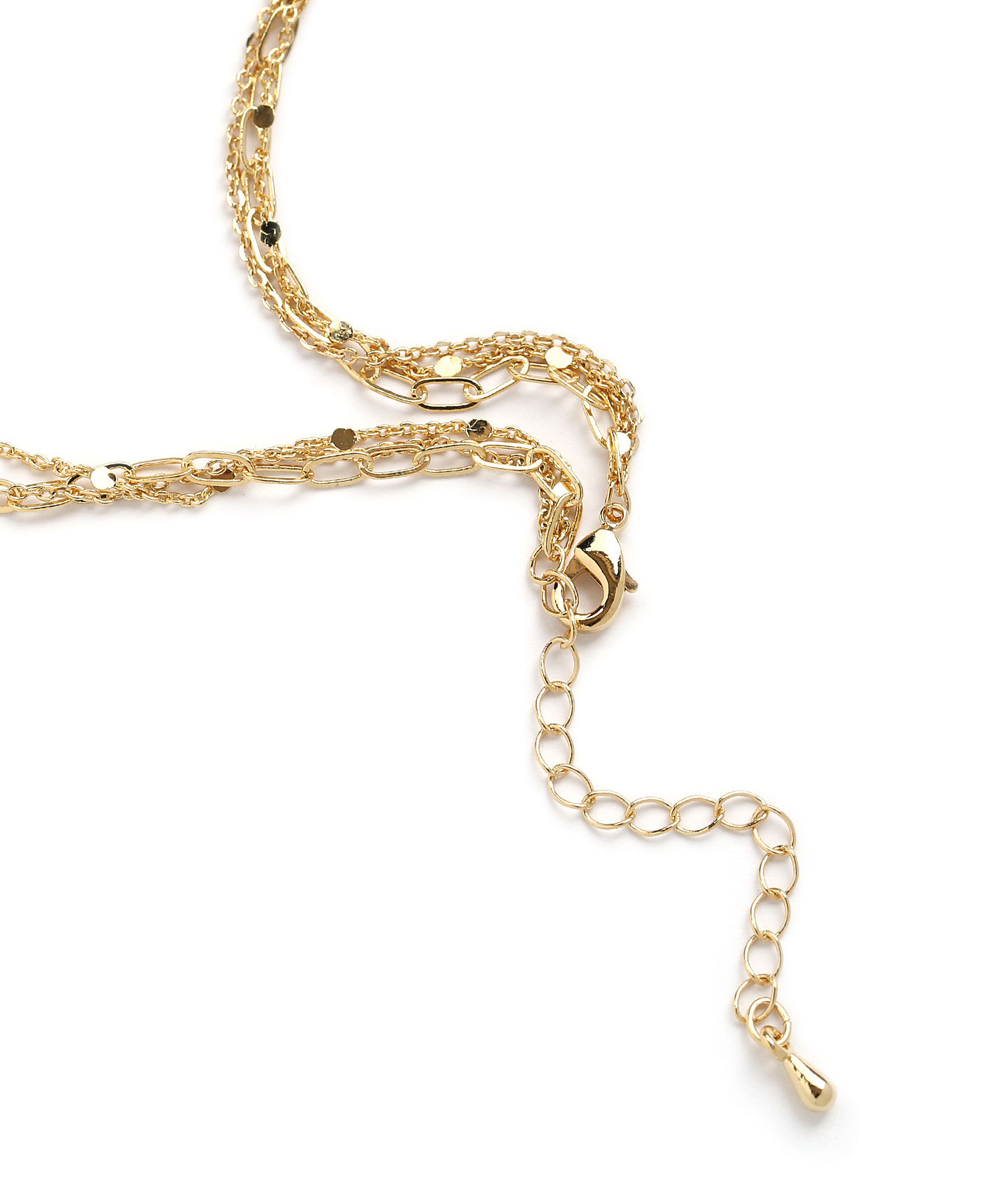 colleca la「3連チェーンネックレス」|ネックレス|