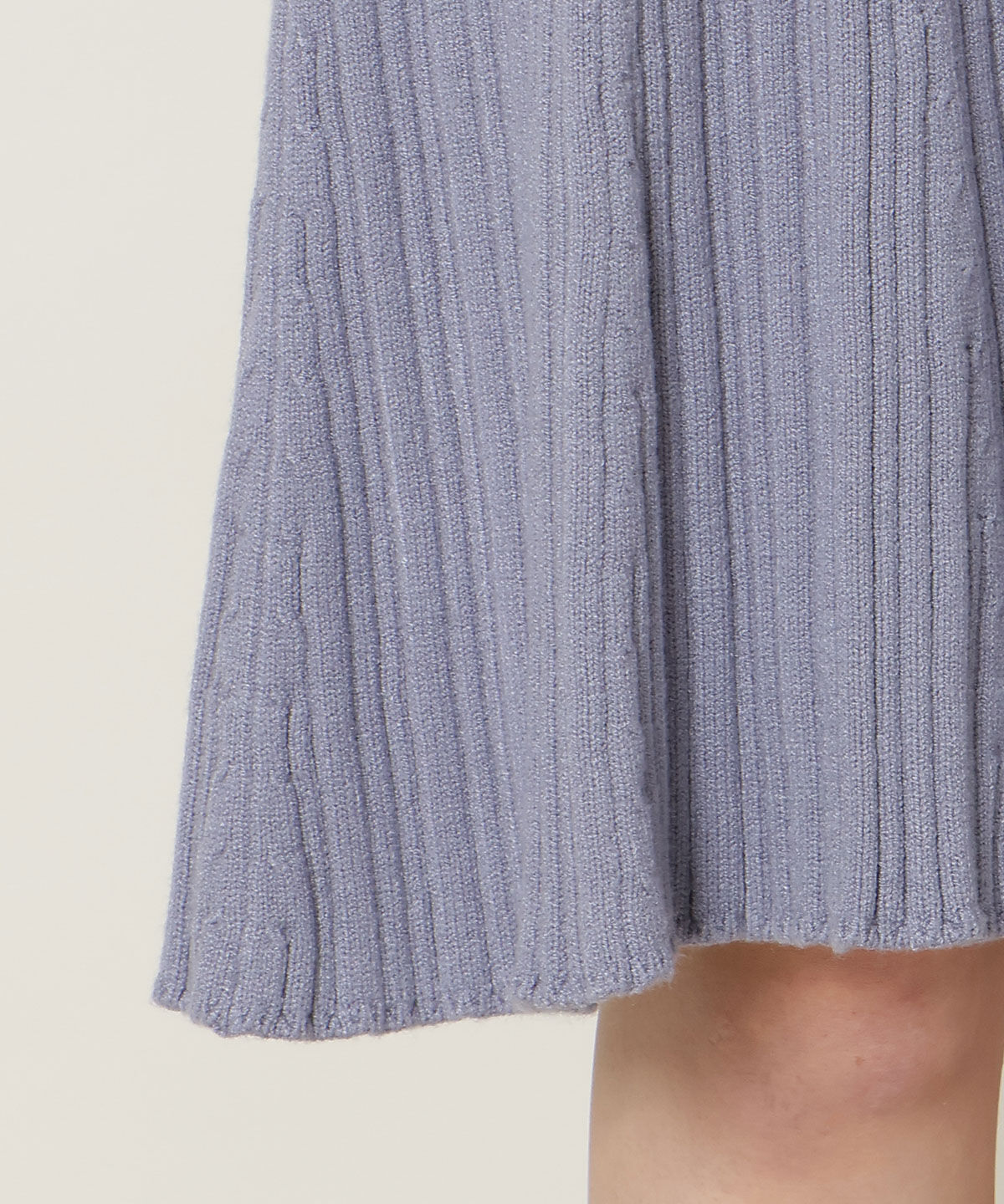 WILLSELECTION「ポロカラーフレアニットワンピース」|ワンピース|