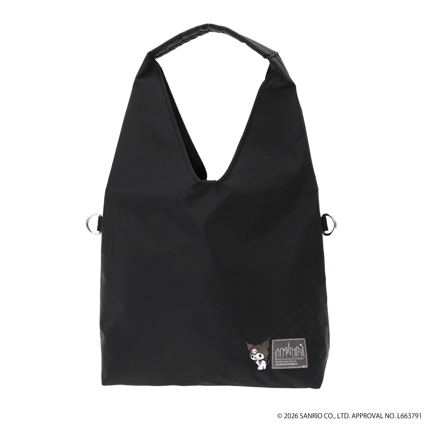 Manhattan Portage「BROOKHAVEN TOTE BAG FLIGHT NYLON BACKING KRM」|トートバッグ|