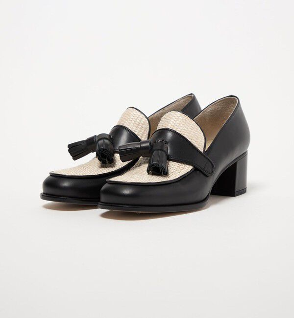 ODETTE E ODILE「タッセルローファー パンプス50&uarr;」|パンプス|