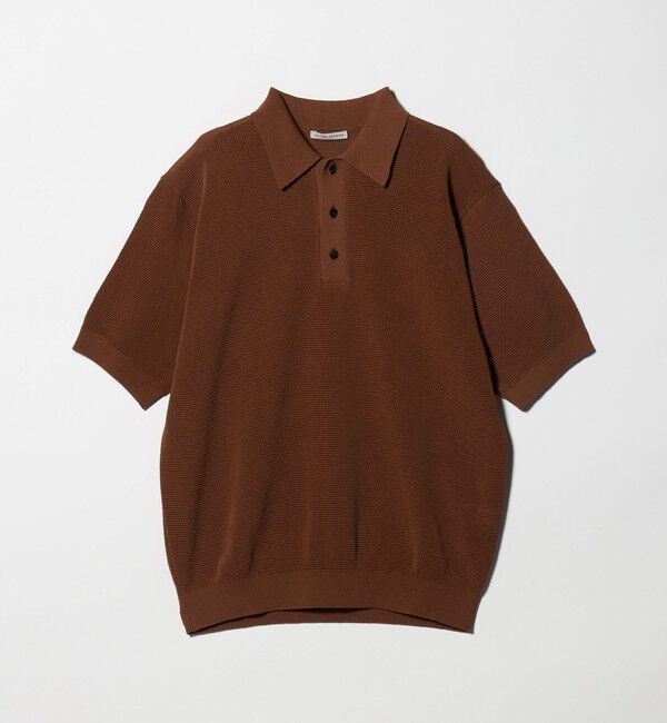 UNITED ARROWS「シャーリーカーン バーズアイ ニットポロシャツ」|ポロシャツ|BRICK