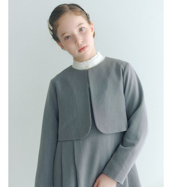 UNITED ARROWS green label relaxing「ボレロ + ジャンパースカート セット / キッズ 140cm-160cm」|ワンピース|