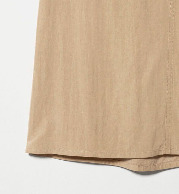 UNITED ARROWS green label relaxing「ツイル Aライン スカート」|フレア|