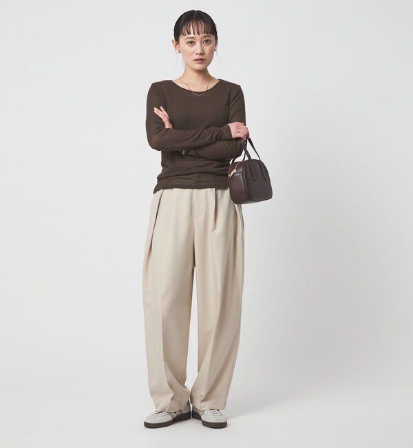 UNITED ARROWS green label relaxing「レディ シアー クルーネック カットソー」|Tシャツ・カットソー|