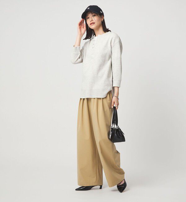 UNITED ARROWS green label relaxing「【WEB限定】＜at ease＞オルマイ スラックス ウォッシャブル ストレッチ UVカット」|スラックス|