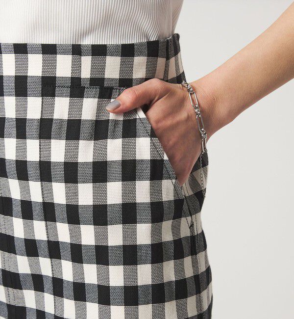 UNITED ARROWS green label relaxing「［size SHORTあり］Daily Chic カラミ タイト スカート マシンウォッシャブル」|タイト|