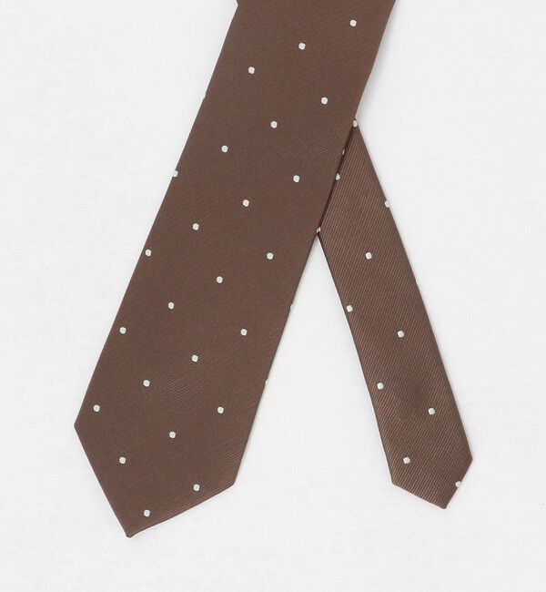 UNITED ARROWS green label relaxing「GLR ポリエステル ウォッシャブル ドット ネクタイ」|ネクタイ・蝶ネクタイ|