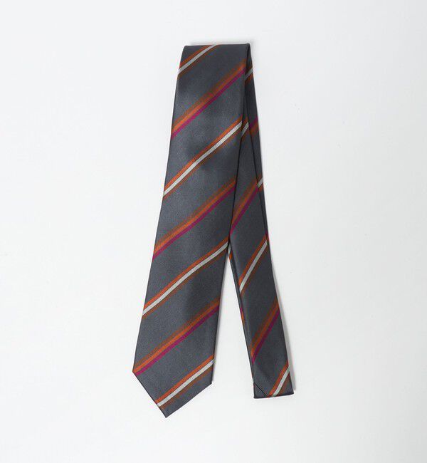 UNITED ARROWS green label relaxing「GLR シルク2 8.0cm ストライプ2 ネクタイ」|ネクタイ・蝶ネクタイ|