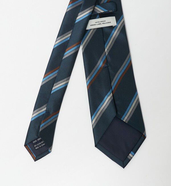 UNITED ARROWS green label relaxing「GLR シルク2 8.0cm ストライプ2 ネクタイ」|ネクタイ・蝶ネクタイ|