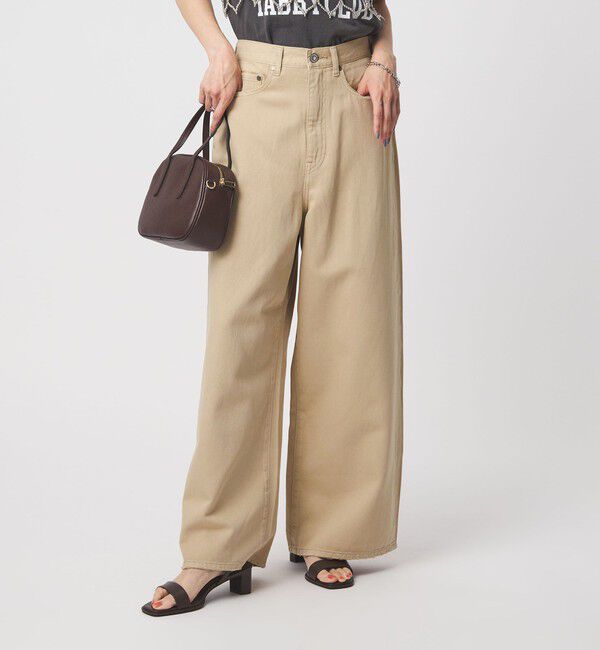 UNITED ARROWS green label relaxing「＜CHIHIRO HYODO&times;green label relaxing＞ワイド ライト デニム」|デニム|