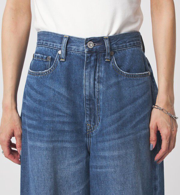 UNITED ARROWS green label relaxing「＜CHIHIRO HYODO&times;green label relaxing＞ワイド ライト デニム」|デニム|