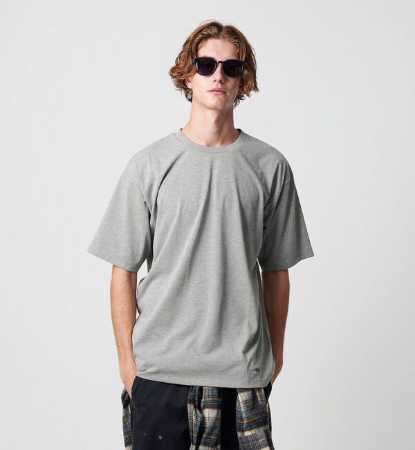 California General Store「＜CGS.＞ リサイクル ポリエステル ラック Tシャツ-吸水速乾 紫外線軽減-」|Tシャツ・カットソー|MD.GRAY