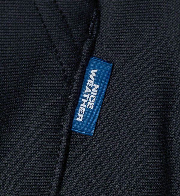 NICE WEATHER「＜NICE WEATHER＞ロゴスウェット ジップパーカ 2」|パーカー|