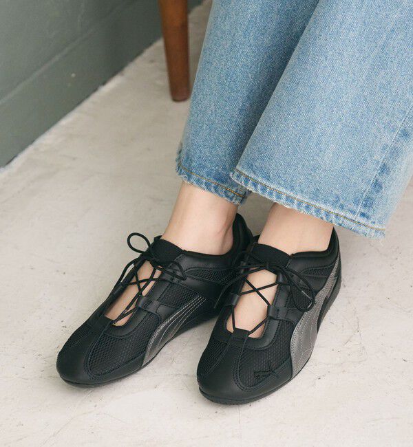 BEAUTY&YOUTH UNITED ARROWS「＜PUMA＞SPEEDCAT GO メッシュ スニーカー」|スニーカー|BLACK