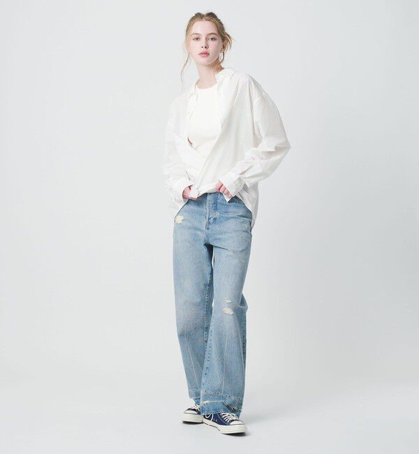 California General Store「＜CGS.＞ナイロン レギュラーカラー シャツ」|シャツ・ブラウス|