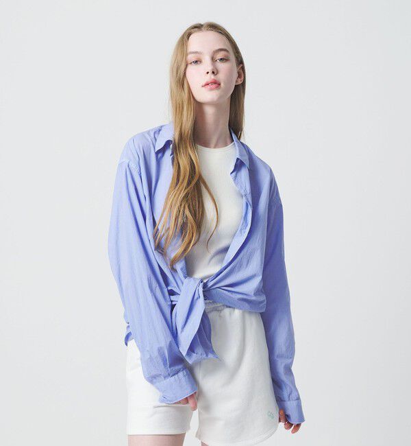 California General Store「＜CGS.＞ナイロン レギュラーカラー シャツ」|シャツ・ブラウス|