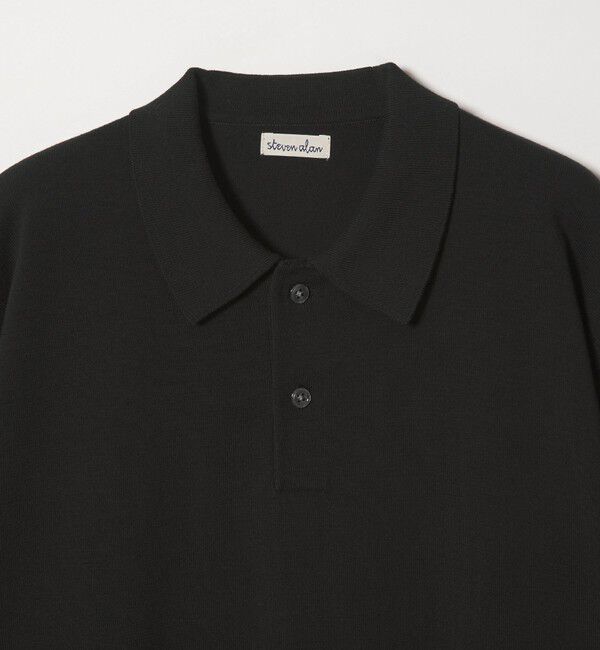 STEVEN ALAN「＜Steven Alan＞ ハイツイスト  ニット ショートスリーブ ポロシャツ」|ニット・セーター|